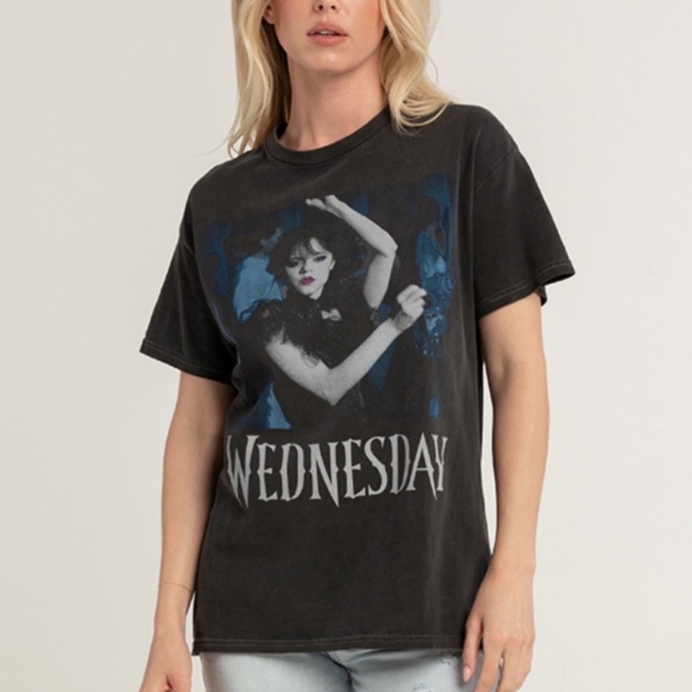 NEW Wednesday Addams Graphic Tee